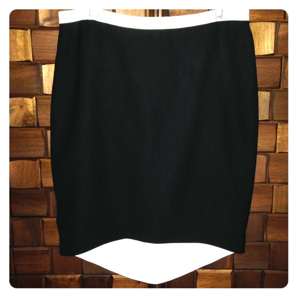 Laundry Shelli Segal Black Skirt